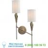 Tate two light wall sconce hudson valley lighting 1312r-agb, настенный светильник бра