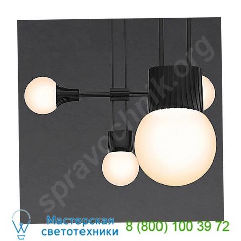 Suspenders 36 inch 5 bar zig zag 15 light led suspension system sonneman lighting