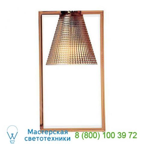 Kartell light-air sculpted table lamp 9135/b4, настольная лампа