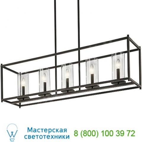 Crosby linear chandelier 43995ch kichler, светильник