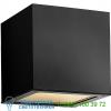 1769bz hinkley lighting kube led outdoor up/downlight, уличный настенный светильник