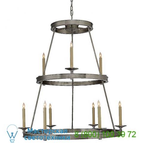 Chc 1606ab visual comfort launceton 2-tier chandelier, светильник