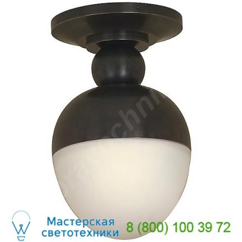 Clark flush mount tob 4006an-wg visual comfort, светильник