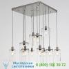 Apothecary square chandelier chb0041-09-fb-c-c01-e2 hammerton studio, светильник