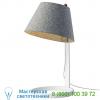 Pablo designs lana table lamp lana sml tbl stn/gry crm, настольная лампа