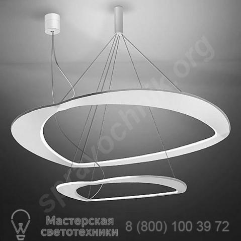 Diadema 2d pendant light zaneen design d4-1015whi-alm, светильник