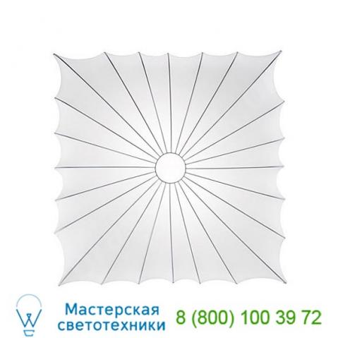 Plmus60qbcxxe27 muse medium square ceiling or wall light axo light, потолочный светильник