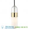 Emilia mini pendant light h126701-pb mitzi - hudson valley lighting, светильник