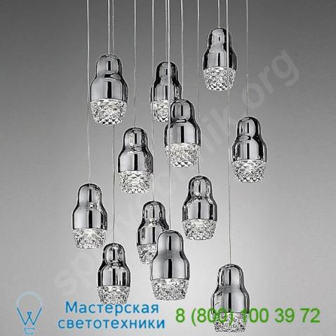 Usfedor3brbcgu1 fedora cluster pendant light axo light, подвесной светильник