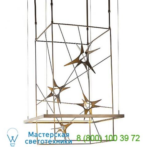Kairos led pendant light 139765-1009 hubbardton forge, подвесной светильник