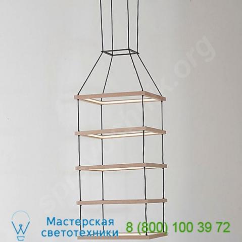 Pillar short led pendant light pilr smallshort w. Oak black hollis+morris, подвесной светильник