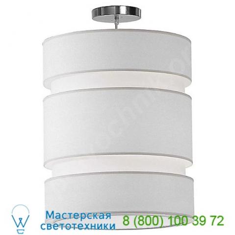 Seascape lamps lena pendant light (silk white/16 inch) - open box return, светильник