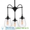 Sonneman lighting chelsea 3-arm pendant light, светильник