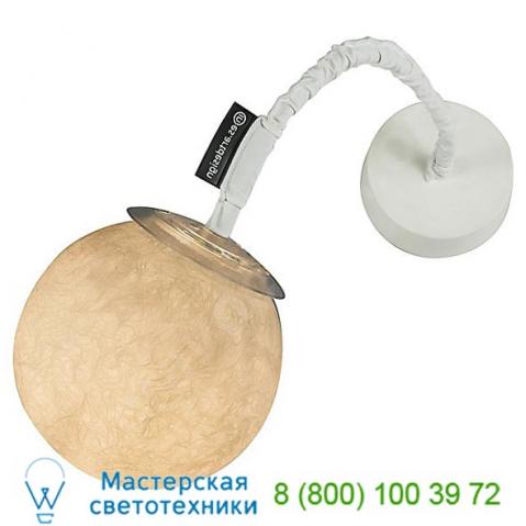 Micro lune applique white micro luna applique wall sconce in-es art design, бра