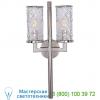 Kw 2201ab-crg visual comfort liaison double wall sconce, настенный светильник бра