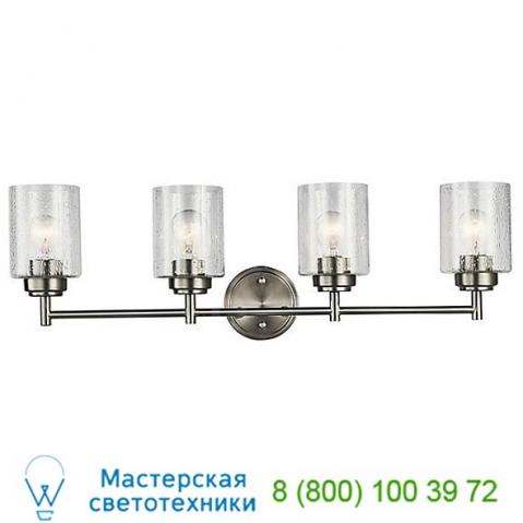 45885ni kichler winslow vanity light, светильник для ванной