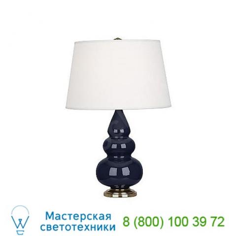 Robert abbey small triple gourd table lamp with metal base cr32x, настольная лампа