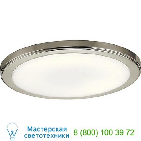 Zeo round led flush mount ceiling light 44244niled30 kichler, светильник