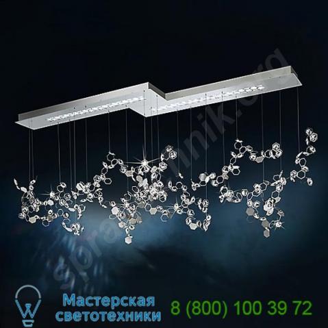 Swarovski scy520n-ss1s crystalon led linear pendant light, светильник