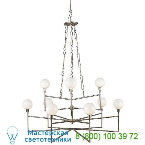 Bodie led chandelier with opal white glass 314c06hg varaluz, светильник
