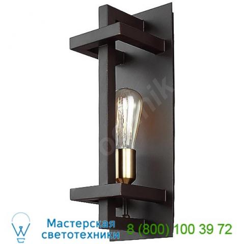 Finnegan wall sconce wb1826nwb feiss, настенный светильник