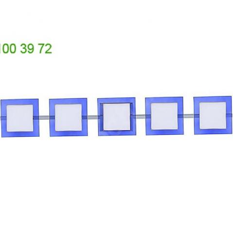 Alex 5 light vanity light 2ws-773539-sn besa lighting, светильник для ванной