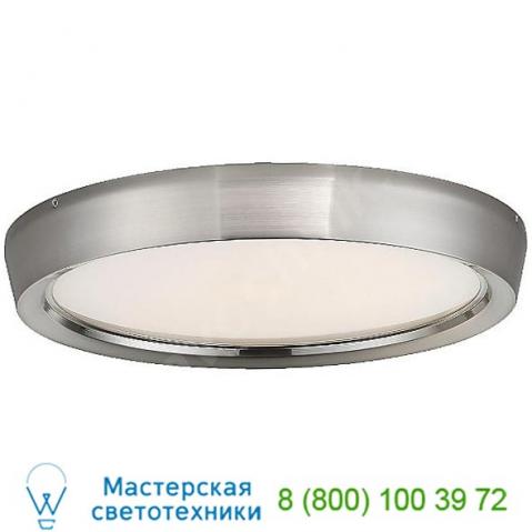 Planets led flush mount ceiling light dweled fm-16617-bn, светильник