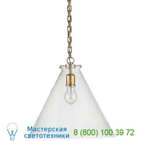 Katie conical pendant light visual comfort tob 5226bz/g6-cg, светильник