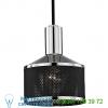 Yoko pendant light h119701-agb/bk mitzi - hudson valley lighting, светильник