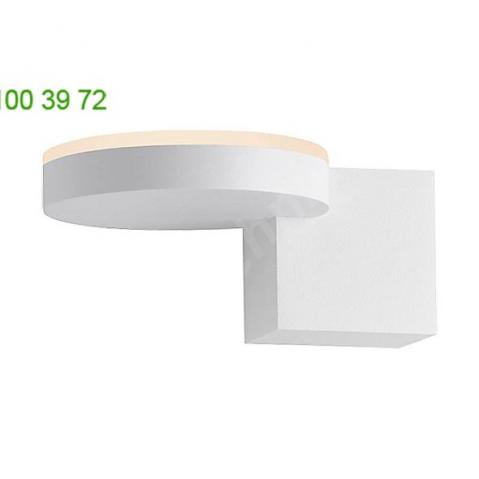 Ob-2360. 98 disc cube led wall sconce (frosted/textured wht) - openbox sonneman lighting, опенбокс