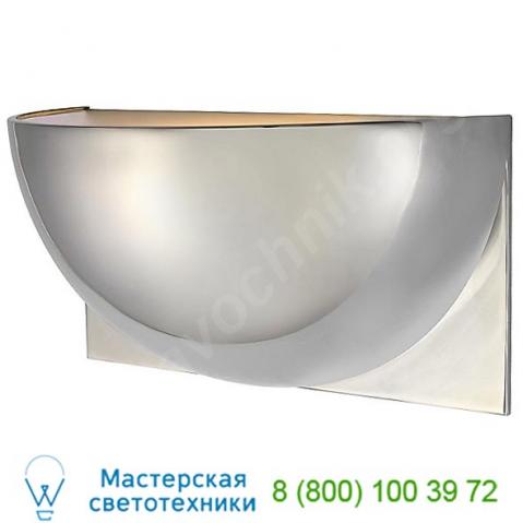 Visual comfort pb 2070mbk-fg quarter sphere wall light, настенный светильник