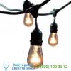 810002 bulbrite string lights with s-shape lamps, уличный потолочный светильник