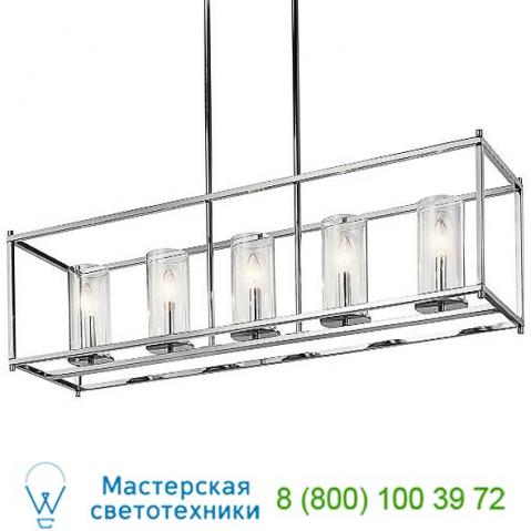 43995ch crosby linear chandelier kichler, светильник