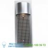 Hammerton studio mesh outdoor short panel wall sconce odb0031-19-ag-m1-g1, уличный настенный