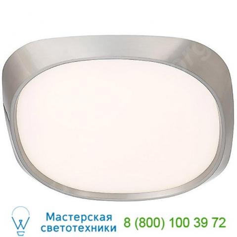 Issa led flush mount ceiling light fm-73710-bn modern forms, светильник