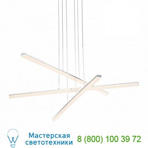 Stack led multi-light pendant light pd-29803-bk dweled, светильник