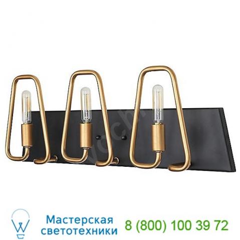 Varaluz 318b02agcb triangulo vanity light, светильник для ванной