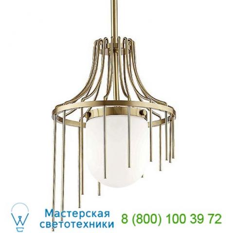 Mitzi - hudson valley lighting h266701s-agb kylie pendant light, светильник