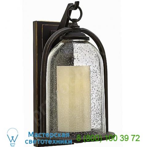 Hinkley lighting 2614oz quincy outdoor wall light, уличный настенный светильник