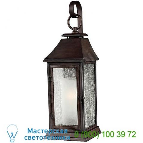 Feiss ol10600dwz shepherd narrow outdoor wall sconce, уличный настенный светильник