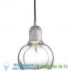Mega bulb pendant light at-200494-ul-black-fabric &amp;tradition, светильник