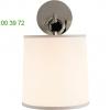 Visual comfort french cuff wall sconce (polished nickel) - open box return ob-bbl 2035pn-s, опенбокс