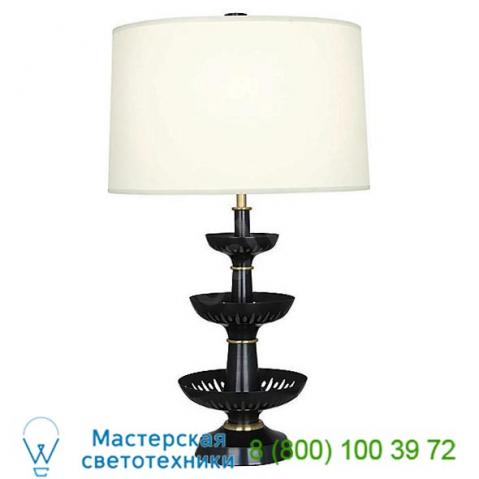 Treble table lamp robert abbey 2086, настольная лампа