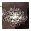 Ob-giogali-sp-35-e26-cr/tr-cr vistosi giogali sp 35 pendant light (crystal/transparent) - open box