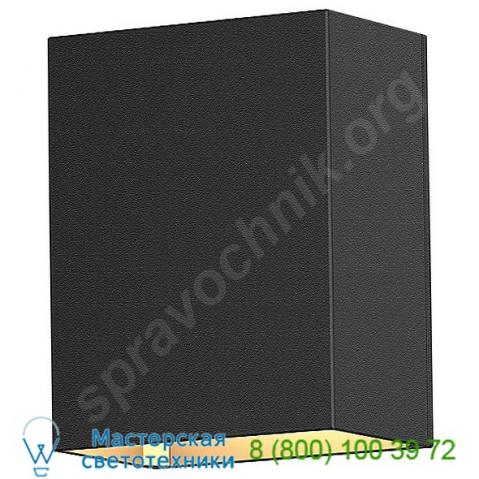 Ob-7340. 74-wl sonneman lighting box outdoor led wall sconce (gray) - open box, опенбокс