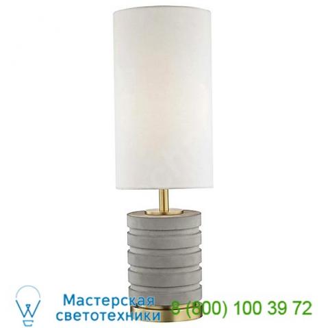 Mitzi - hudson valley lighting hl250201-agb iris table lamp, настольная лампа
