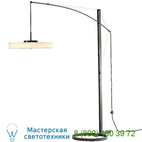 Disq led floor lamp 234510-1010 hubbardton forge, светильник