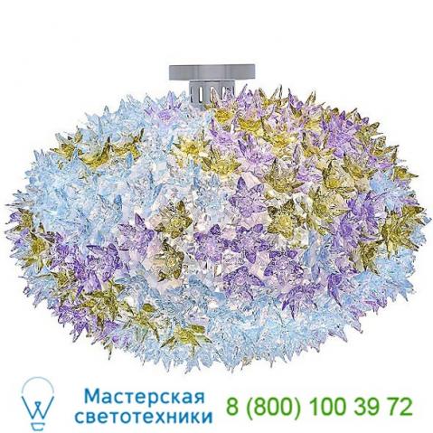 Bloom new ceiling light kartell 9276/b4, светильник