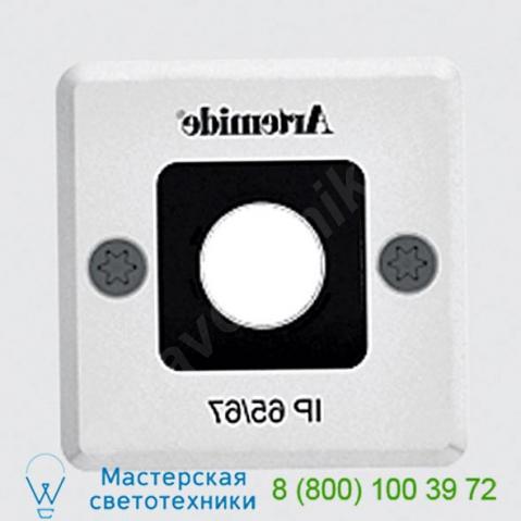 Ego recessed square outdoor led ceiling light artemide usc-t4061spw08, уличный потолочный светильник