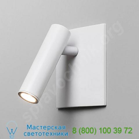 Enna square led wall sconce (unswitched/white) - open box astro lighting ob-7760, опенбокс